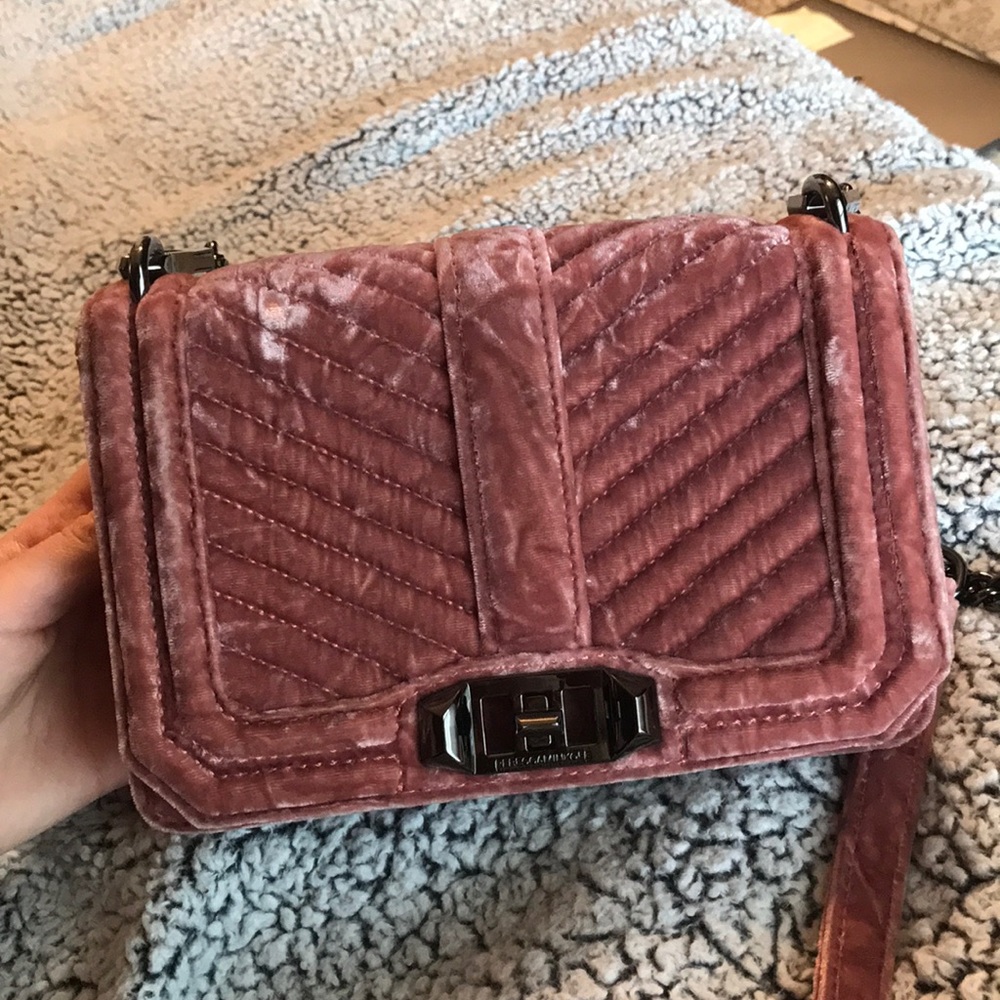 Rebecca Minkoff Quilted Small Love Crossbody Bag